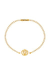 MAJESTY FRESHWATER PEARL BRACELET GOLD Bevilles Jewellers 