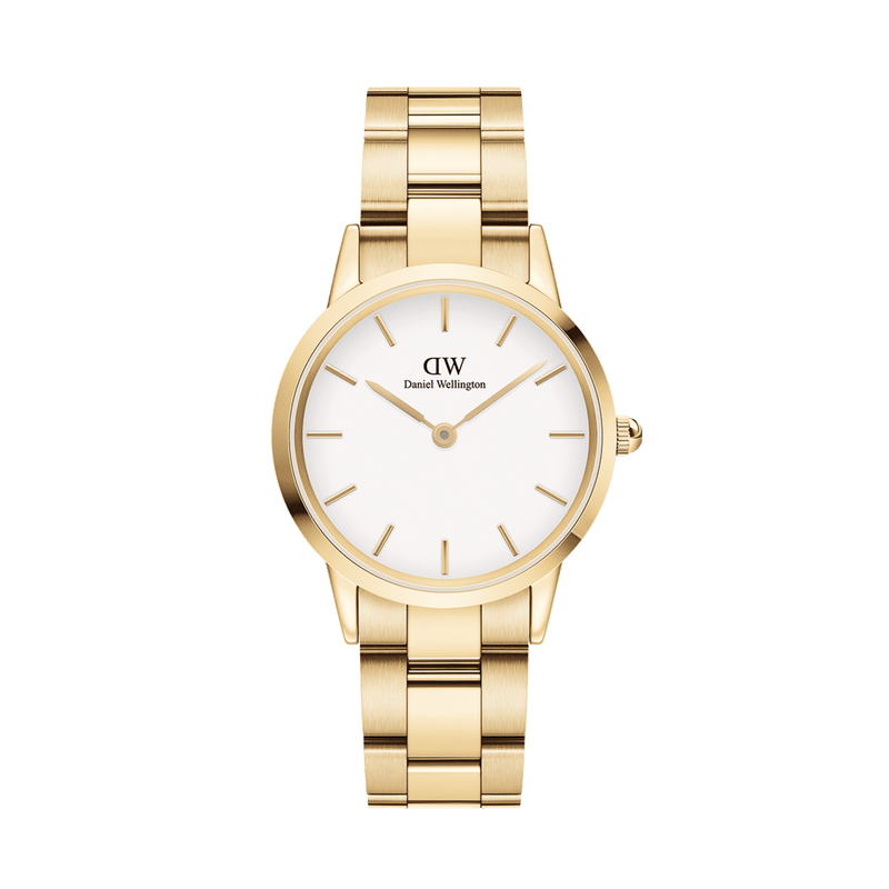 Daniel Wellington Iconic Link 32 Gold & White Watch Watches Daniel Wellington 