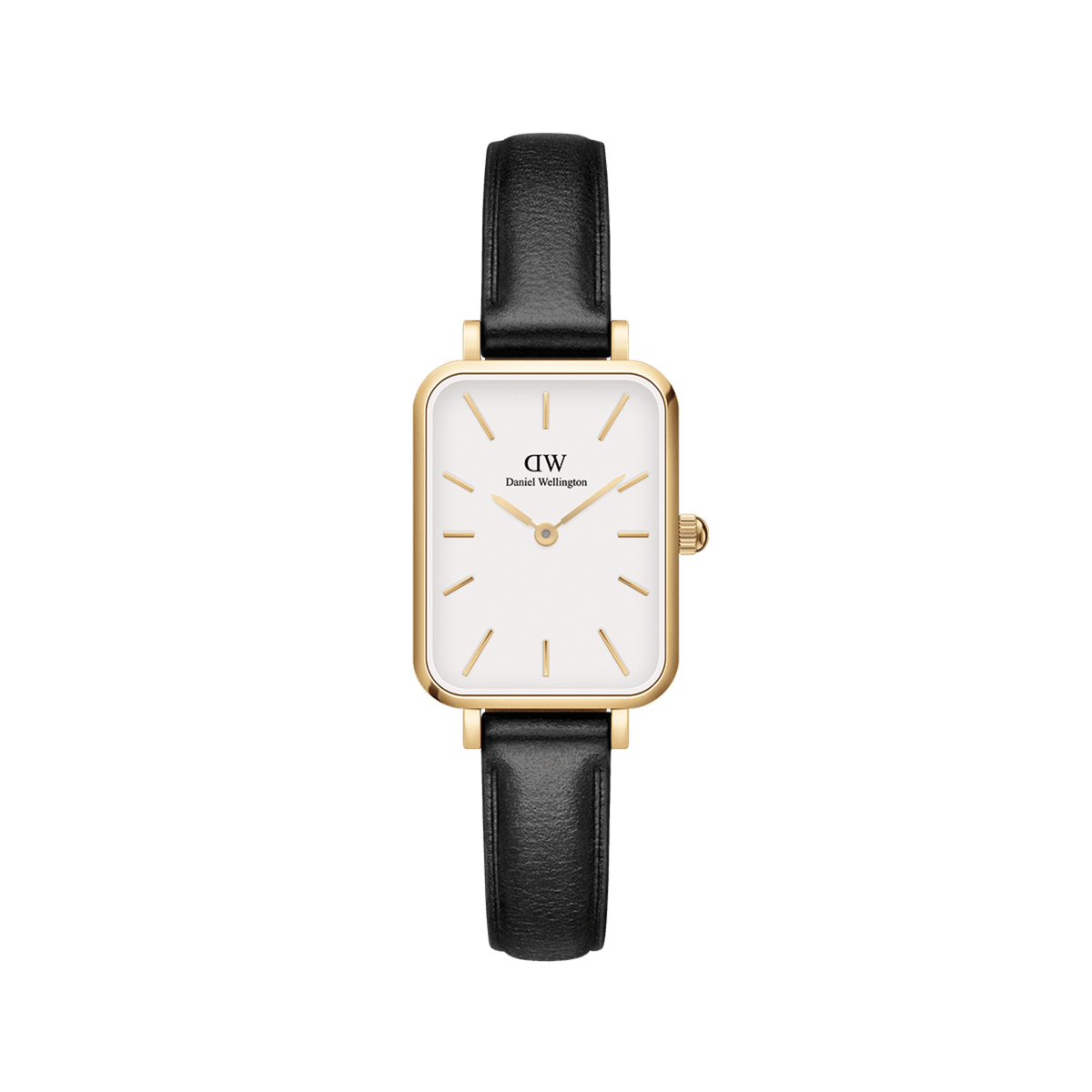 Daniel Wellington Quadro 20X26 Pressed Sheffield Gold & White Watch Watches Daniel Wellington 