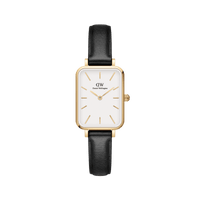 Daniel Wellington Quadro 20X26 Pressed Sheffield Gold & White Watch Watches Daniel Wellington 