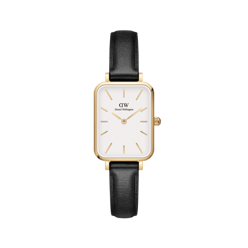 Daniel Wellington Quadro 20X26 Pressed Sheffield Gold & White Watch Watches Daniel Wellington 