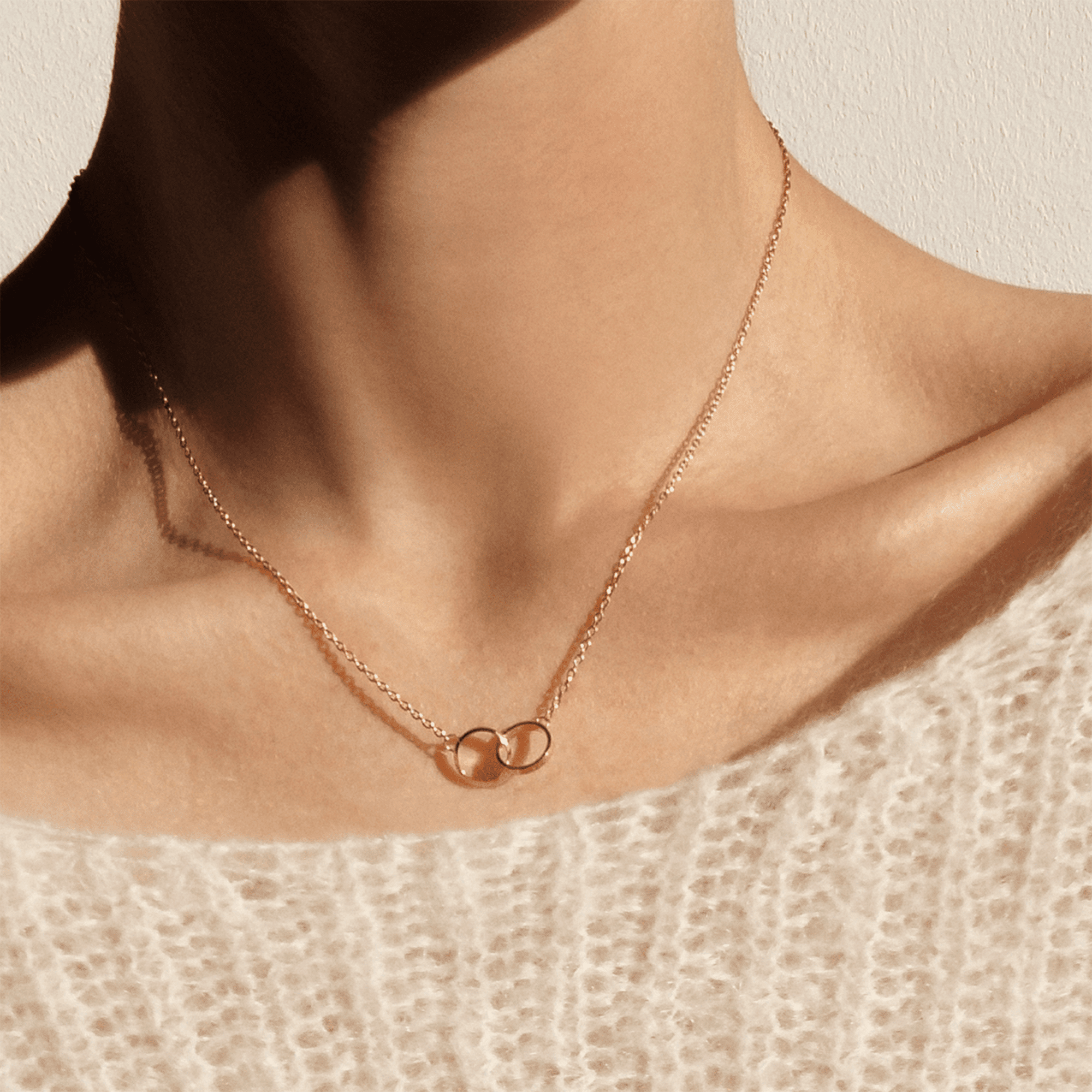 Daniel Wellington Elan Unity Necklace Rose Gold Necklaces Daniel Wellington 