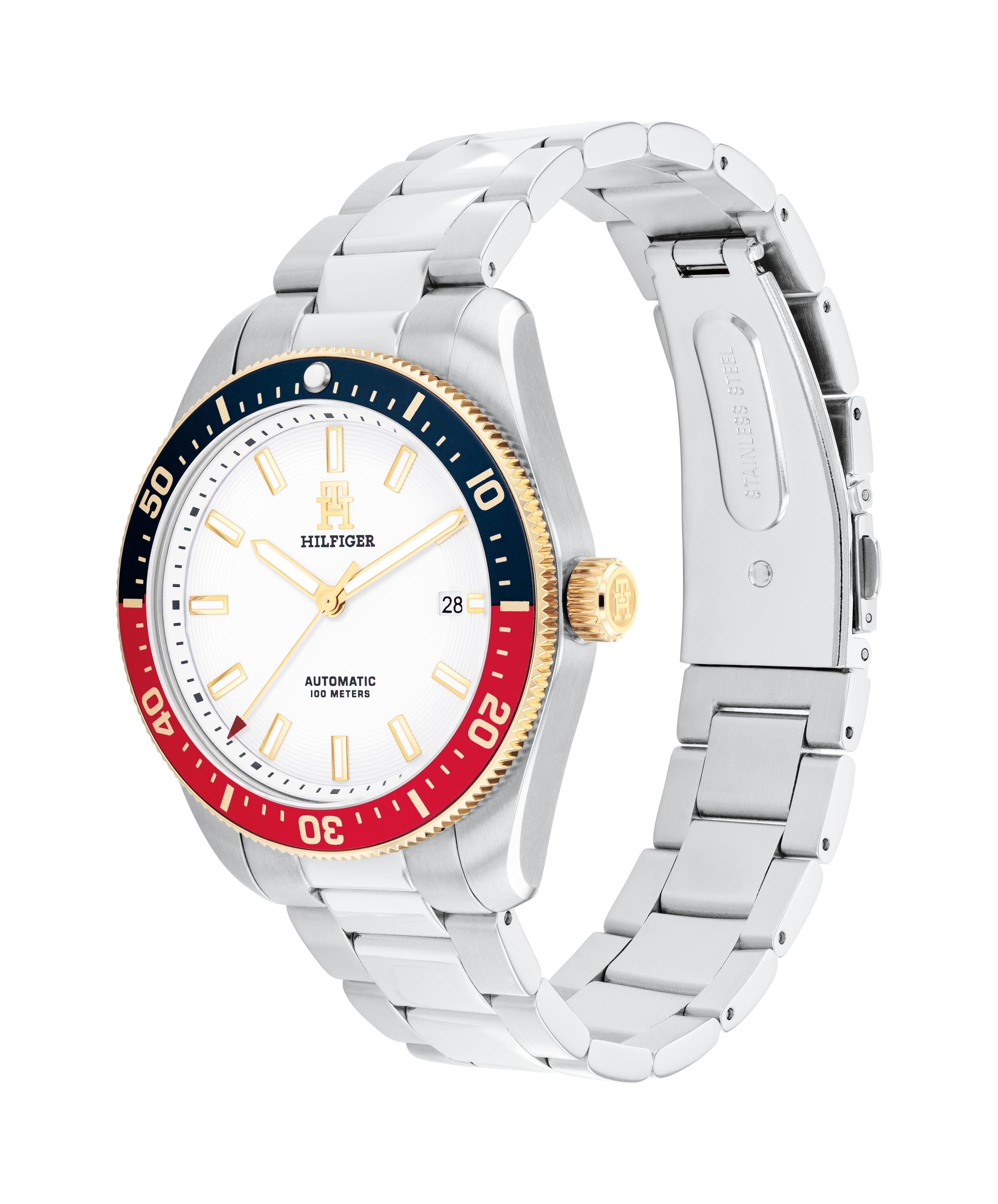 Tommy Hilfiger Th85 Stainless Steel White Dial Men's Watch 1710551 Tommy Hilfiger 