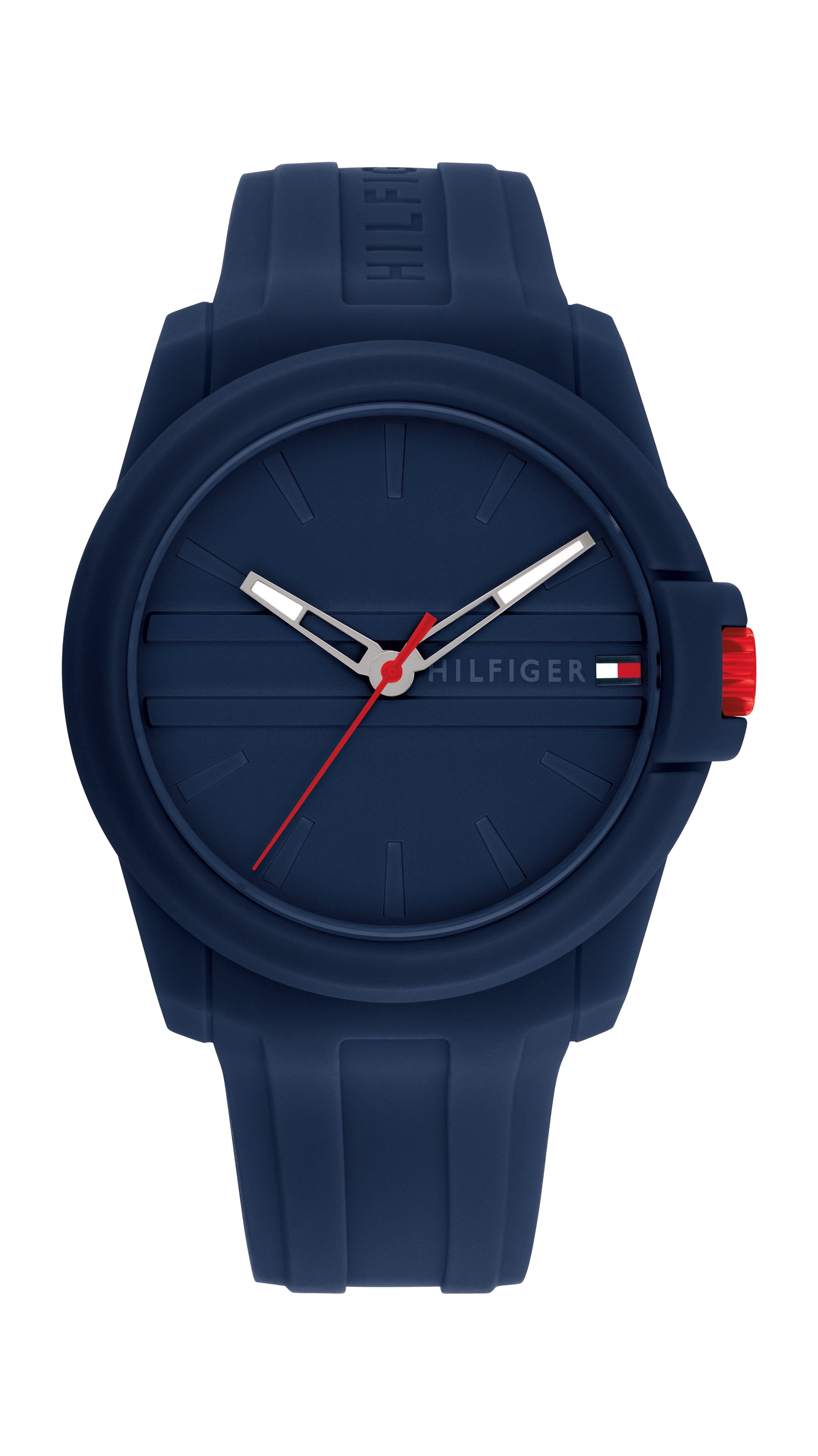 Tommy Hilfiger Austin Navy Silicone Navy Dial Men's Watch 1710595
