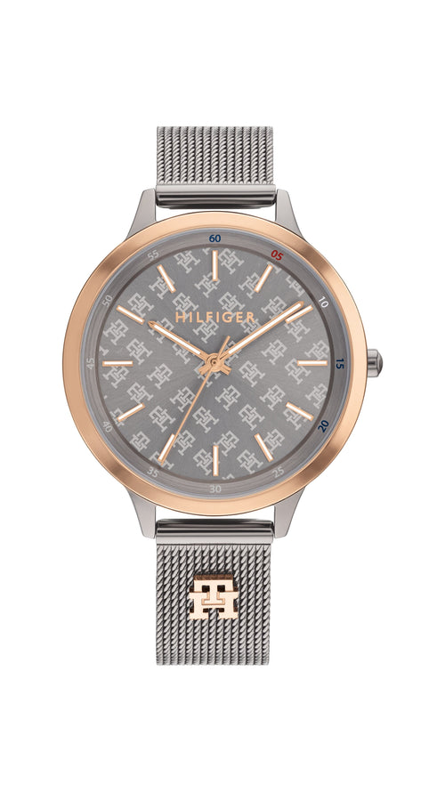 Tommy Hilfiger Iris Grey and Rose Gold Women's Watch 1782587 Watches Tommy Hilfiger 