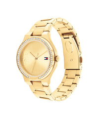 Tommy Hilfiger Juliette Ionic Plated Thin Gold Steel Light Gold Dial Ladies Watch 1782642 Tommy Hilfiger 