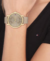 Tommy Hilfiger Lily Beige Leather Beige Dial Ladies Watch 1782661 Tommy Hilfiger 