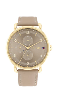 Tommy Hilfiger Lily Beige Leather Beige Dial Ladies Watch 1782661 Tommy Hilfiger 