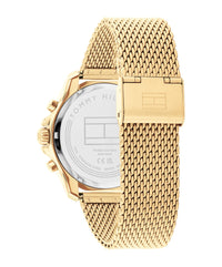 Tommy Hilfiger Jordan Ionic Plated Thin Gold Steel Green Dial Men's Watch 1792093 Tommy Hilfiger 