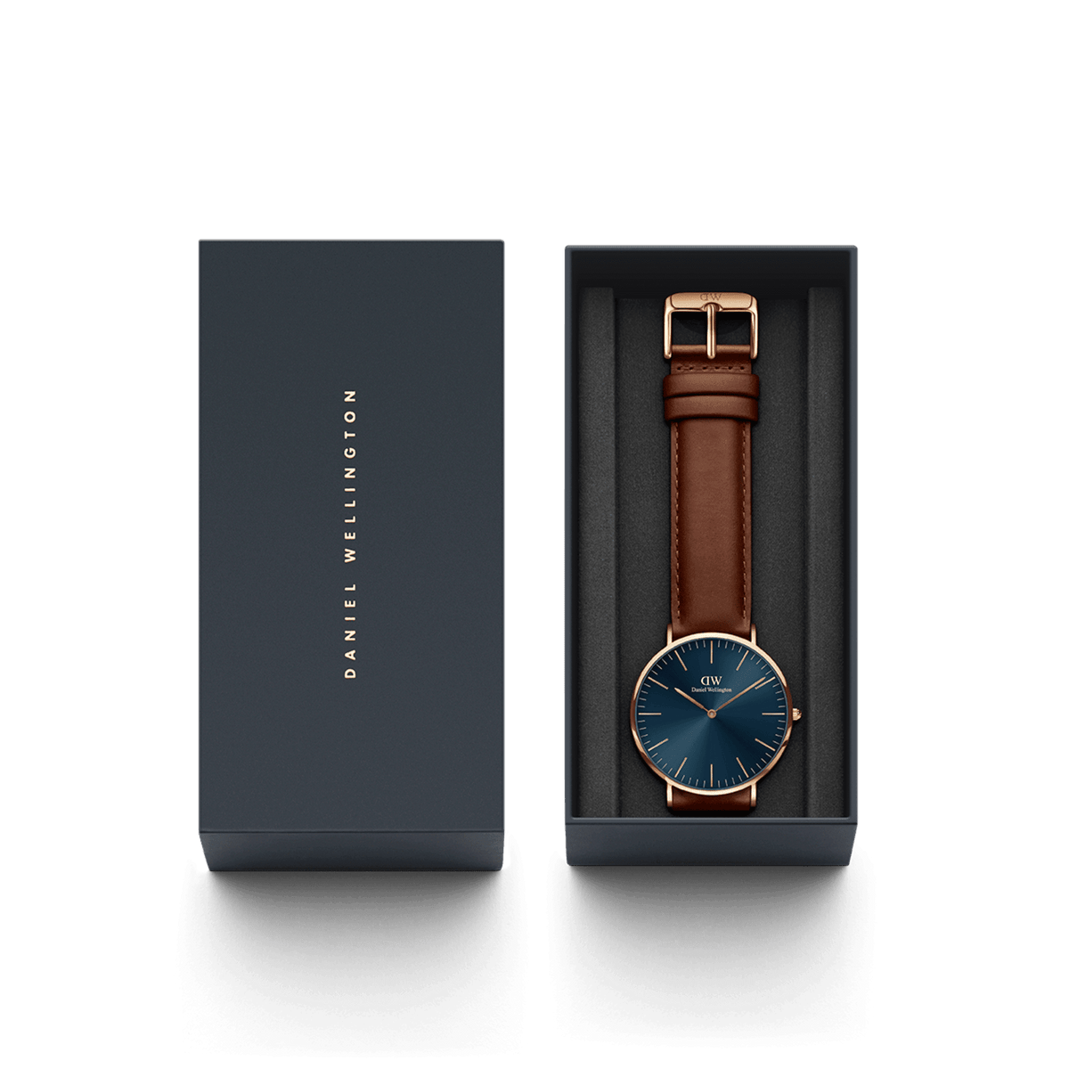 Daniel Wellington Classic 40 St Mawes Rose Gold Arctic Watch Watches Daniel Wellington 