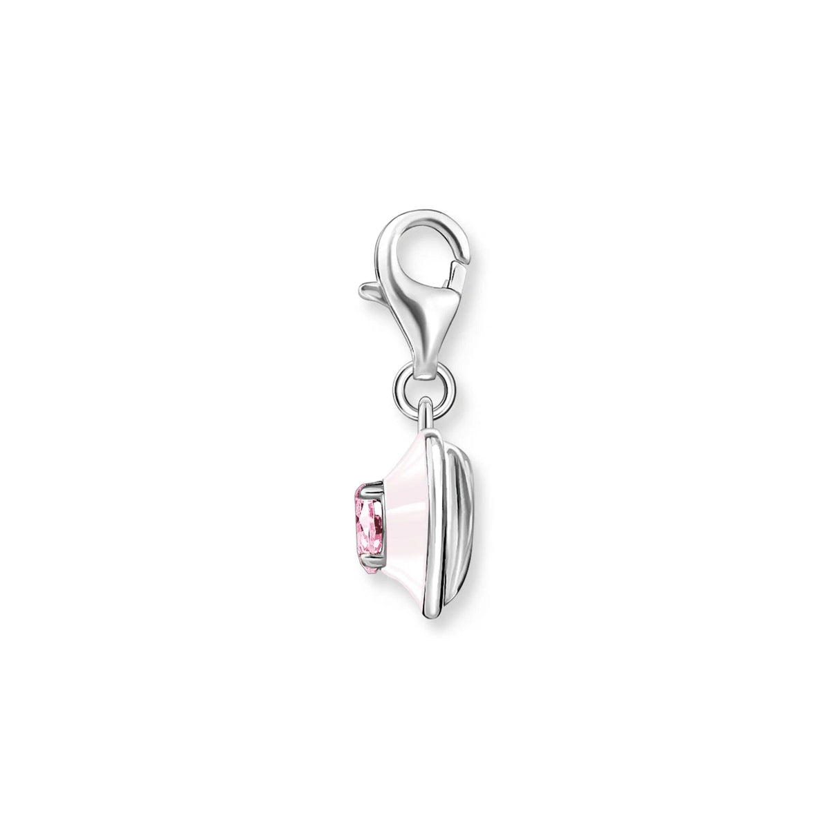 THOMAS SABO Charm Pendant Heart Pink Charm Pendant Thomas Sabo 