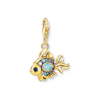 THOMAS SABO Charm Pendant Fish Gold Charm Pendant Thomas Sabo 