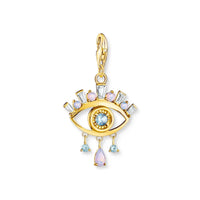 THOMAS SABO Charm Pendant Nazar Eye Gold Charm Pendant Thomas Sabo 