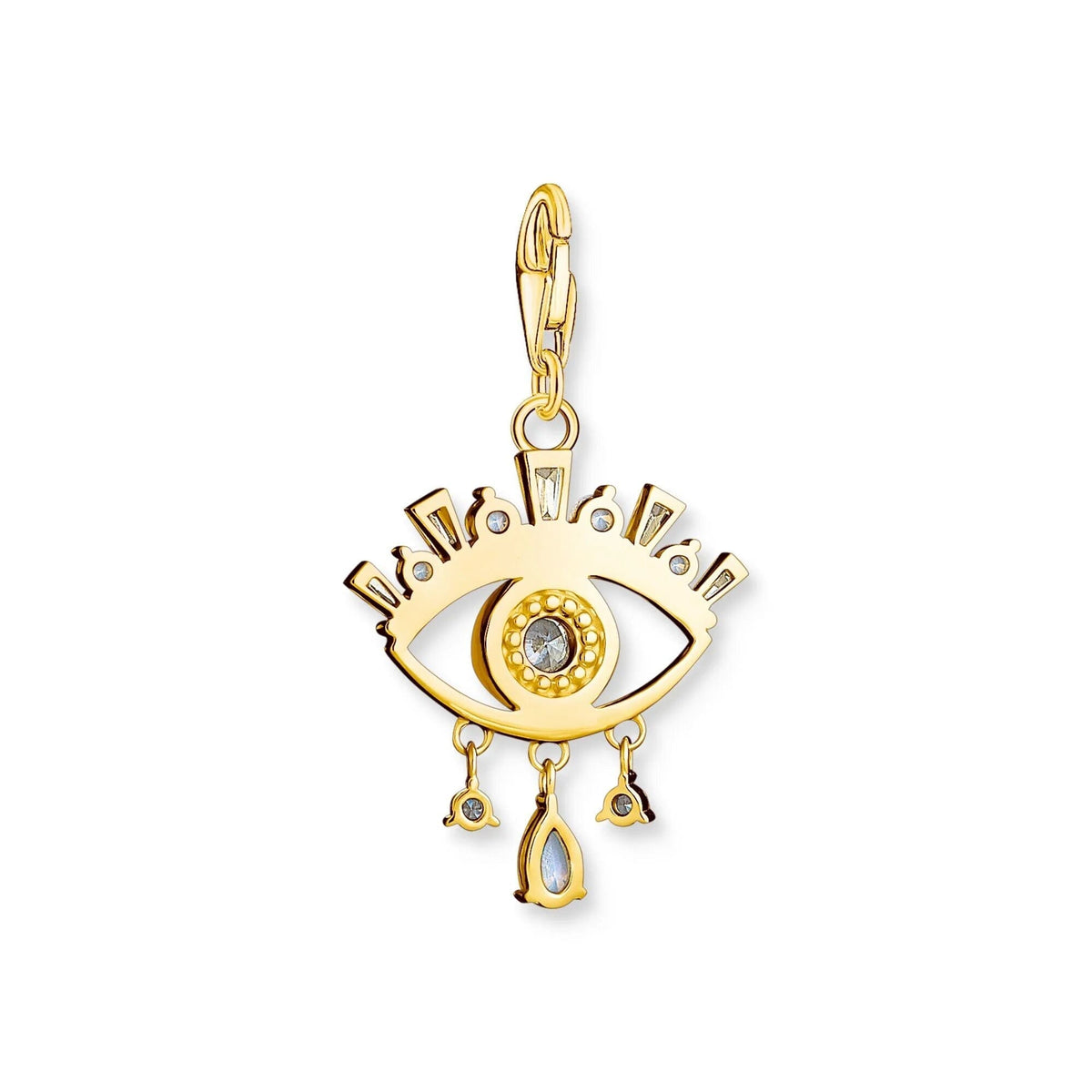 THOMAS SABO Charm Pendant Nazar Eye Gold Charm Pendant Thomas Sabo 