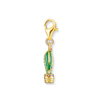 THOMAS SABO Charm Pendant Cactus Gold Charm Pendant Thomas Sabo 