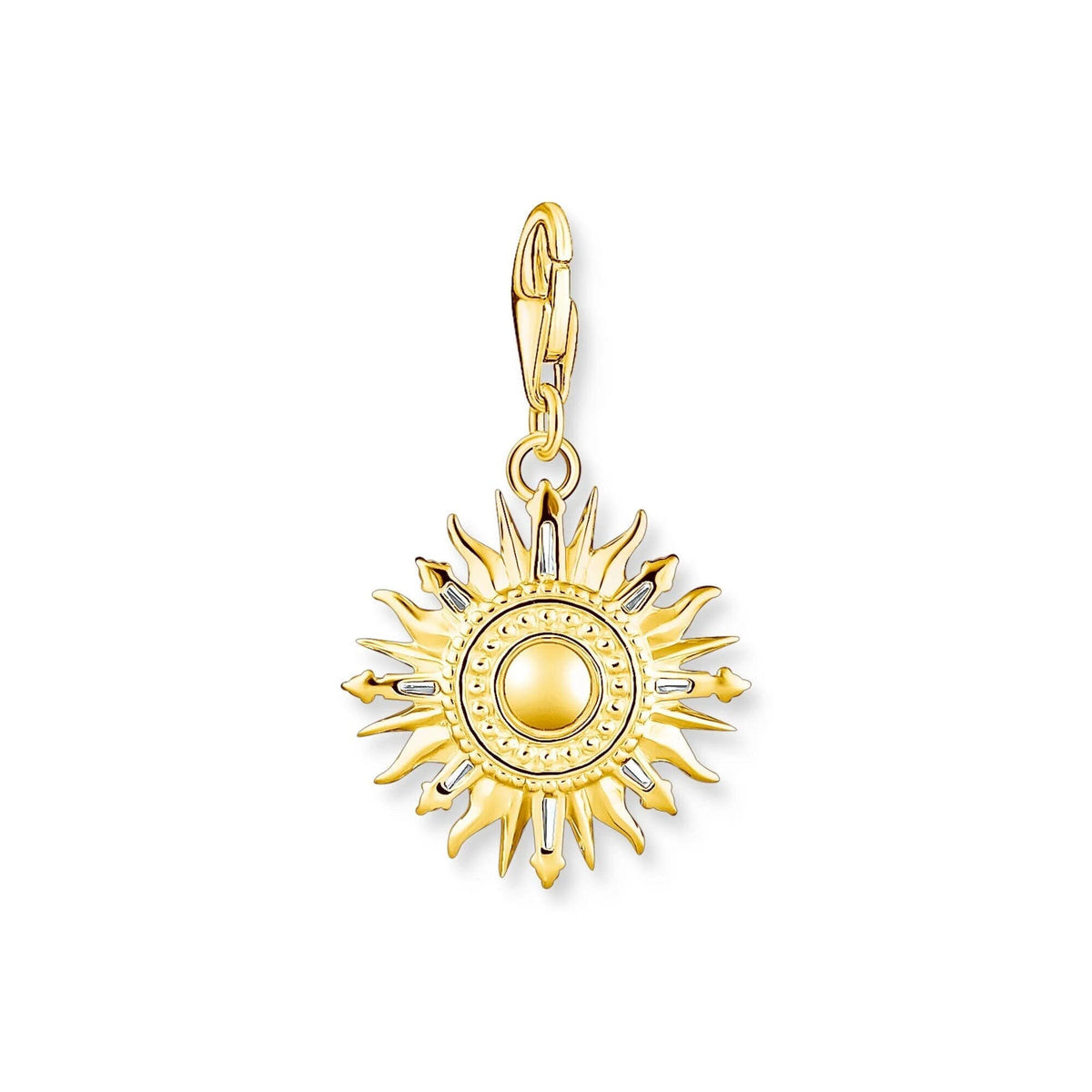 THOMAS SABO Charm Pendant Sun Gold Multicoloured Stones Charm Pendant Thomas Sabo 