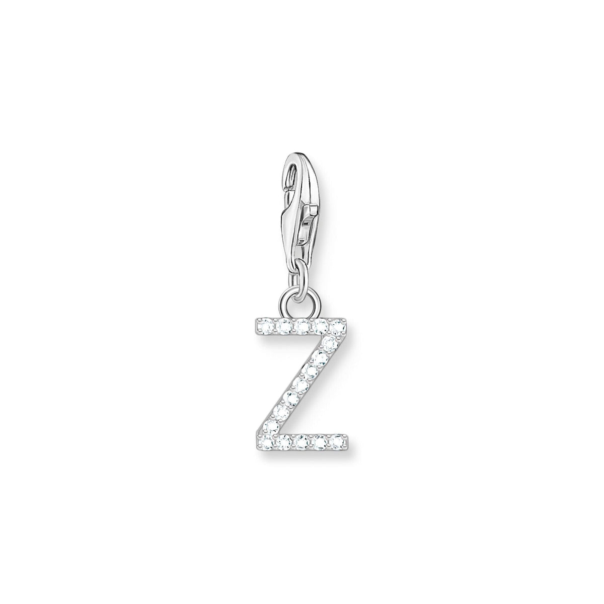 THOMAS SABO Charm Pendant Letter Z Silver Charm Pendants THOMAS SABO Charmista 