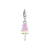 THOMAS SABO Charm Pendant Popsicle with White Stones Silver Charm Pendants THOMAS SABO Charmista 