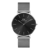 Daniel Wellington Classic 40 Sterling Silver & Onyx Watch Watches Daniel Wellington 