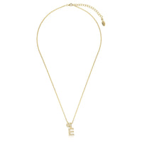 LUXURY LETTERS E INITIAL PENDANT GOLD Pendants Georgini 