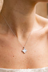 SYDNEY SOIRÉE FAIRWATER MOTHER OF PEARL PENDANT SILVER Bevilles Jewellers 