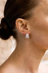SYDNEY SOIRÉE ROSE BAY EARRINGS SILVER Bevilles Jewellers 