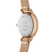 Daniel Wellington Petite 24 Pressed Melrose Rose Gold & Black Watch Watches Daniel Wellington 