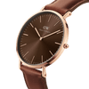 Daniel Wellington Classic 40 St Mawes Rose Gold & Amber Watch Watches Daniel Wellington 