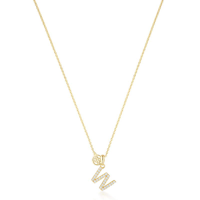 LUXURY LETTERS W INITIAL PENDANT GOLD Pendants Georgini 