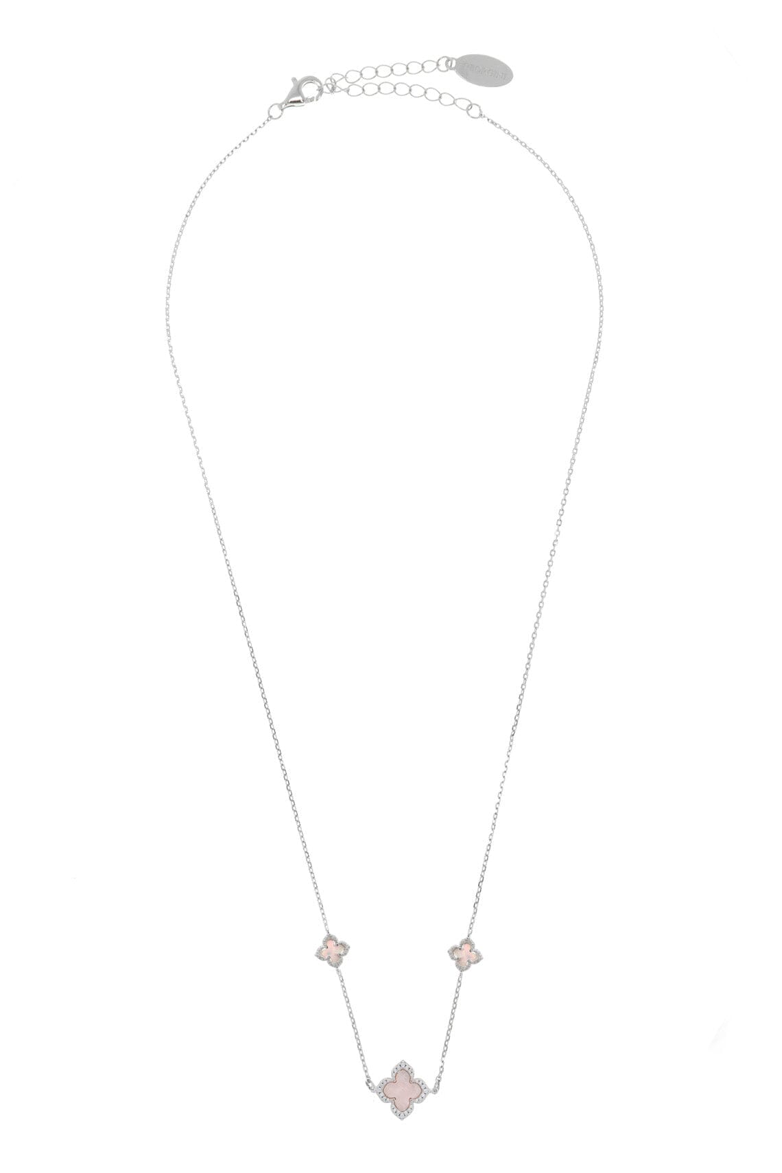 SYDNEY SOIRÉE FAIRWATER MOTHER OF PEARL DELUXE NECKLACE SILVER Bevilles Jewellers 