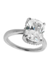 SYDNEY SOIRÉE ELAINE CUSHION CUT RING SILVER Bevilles Jewellers 