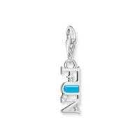 THOMAS SABO Charm Pendant Fun with Stones Silver Charm Pendants THOMAS SABO Charmista 