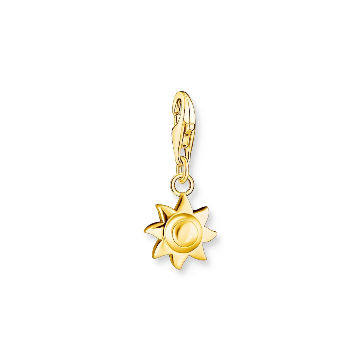 THOMAS SABO Charm Pendant Sun Gold Plated Charm Pendants THOMAS SABO Charmista 