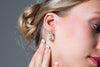 GEORGINI RED CARPET TONY EARRINGS SILVER Bevilles Jewellers 