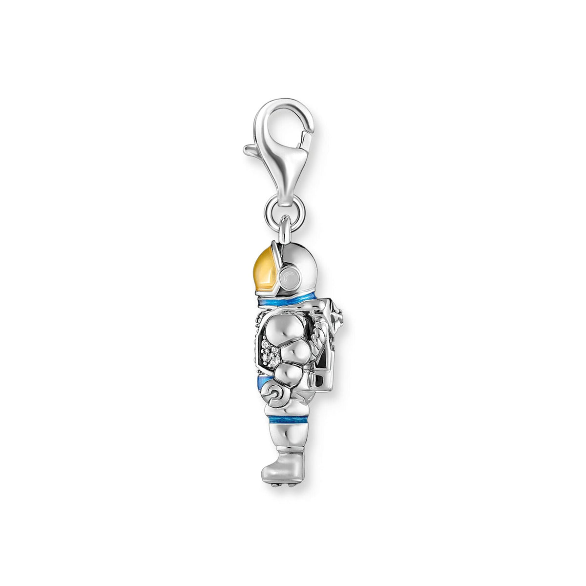 THOMAS SABO Charm Pendant Astronaut with Colourful Stones Charm Pendants THOMAS SABO Charmista 