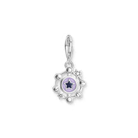 THOMAS SABO Moon Phase Charm Pendant with Imitation Sandstone Charm Pendants THOMAS SABO Charmista 
