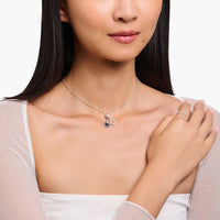 THOMAS SABO Moon Phase Charm Pendant with Imitation Sandstone Charm Pendants THOMAS SABO Charmista 