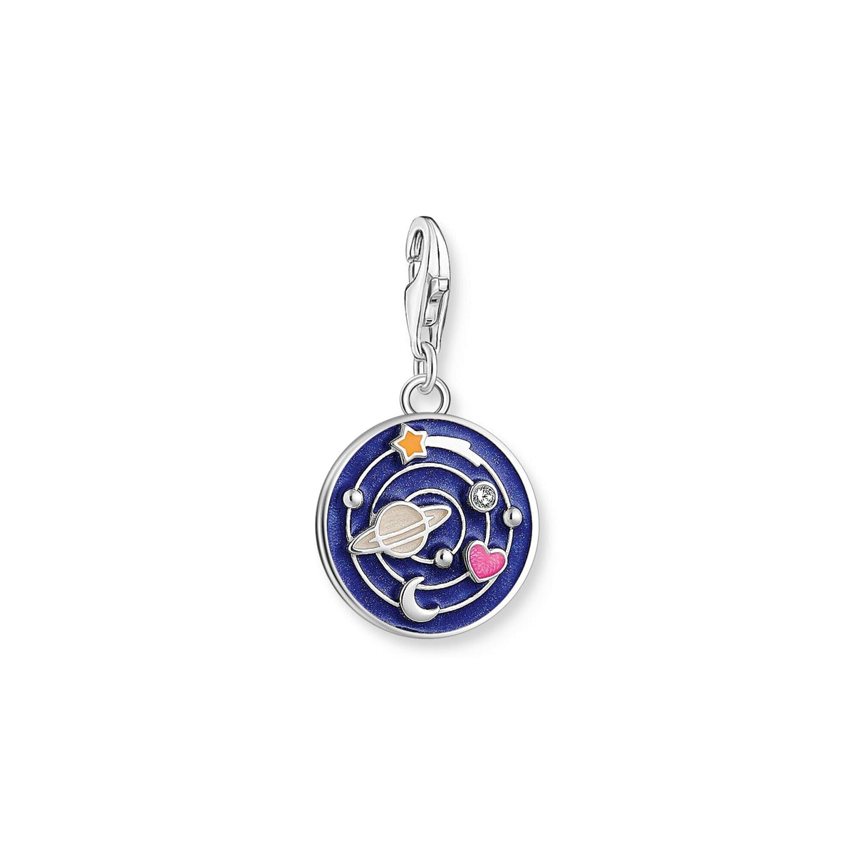 THOMAS SABO Galaxy Charm Pendant with Colourful Stones Charm Pendants THOMAS SABO Charmista 