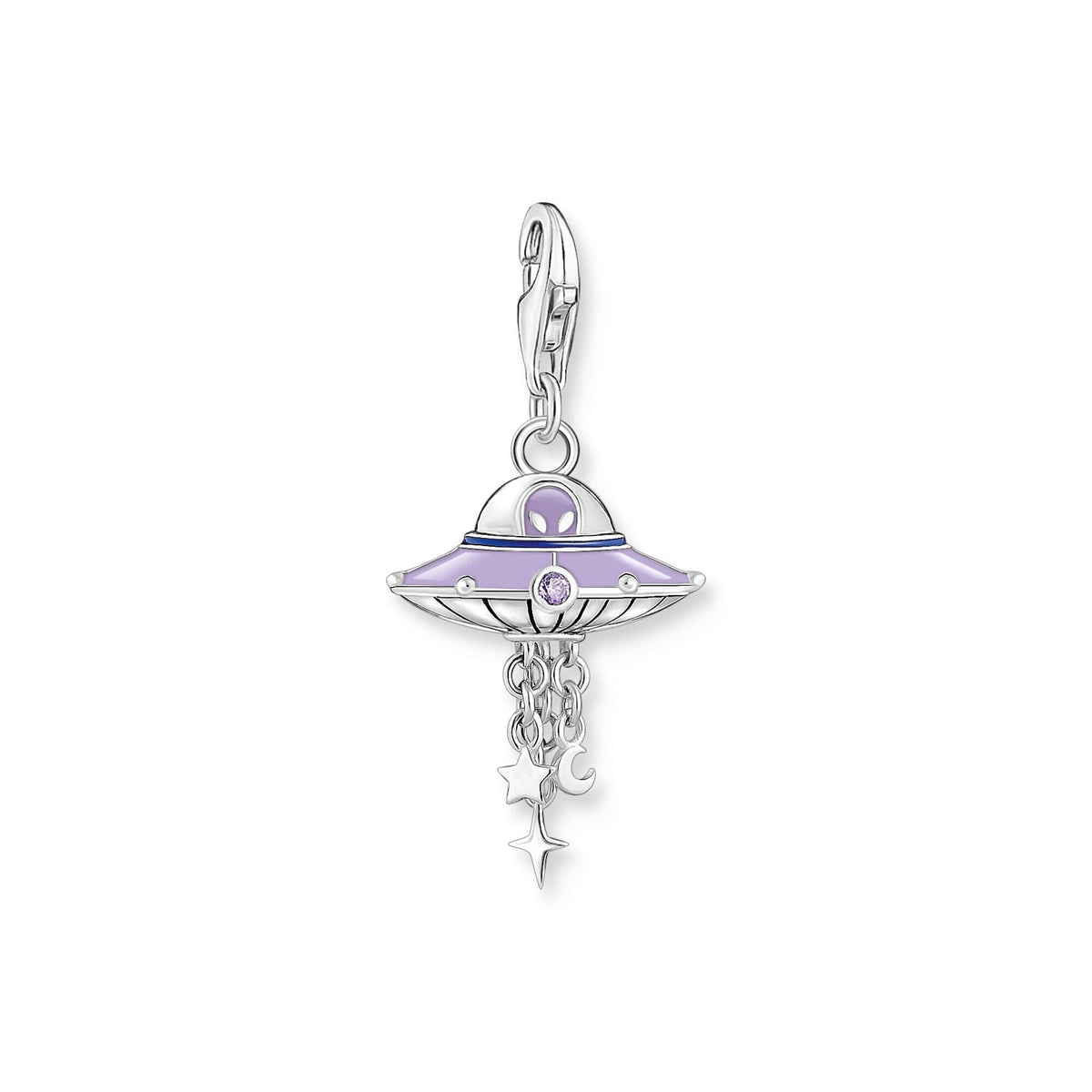 THOMAS SABO Violet UFO Charm Pendant Charm Pendants THOMAS SABO Charmista 