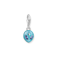 THOMAS SABO Blue Alien Charm Pendant Charm Pendants THOMAS SABO Charmista 