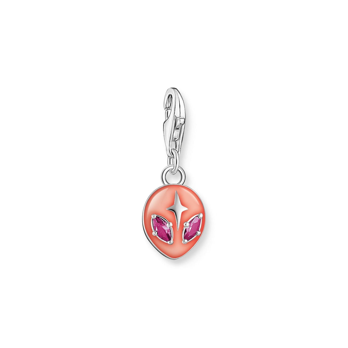 THOMAS SABO Red Alien Charm Pendant Charm Pendants THOMAS SABO Charmista 