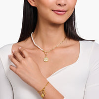THOMAS SABO Yellow-Gold Plated Tree Of Love Charm Charm Pendants THOMAS SABO Charmista 