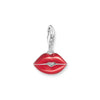 THOMAS SABO Charm Pendant Red Pouting Lips Charm Pendants THOMAS SABO Charmista 