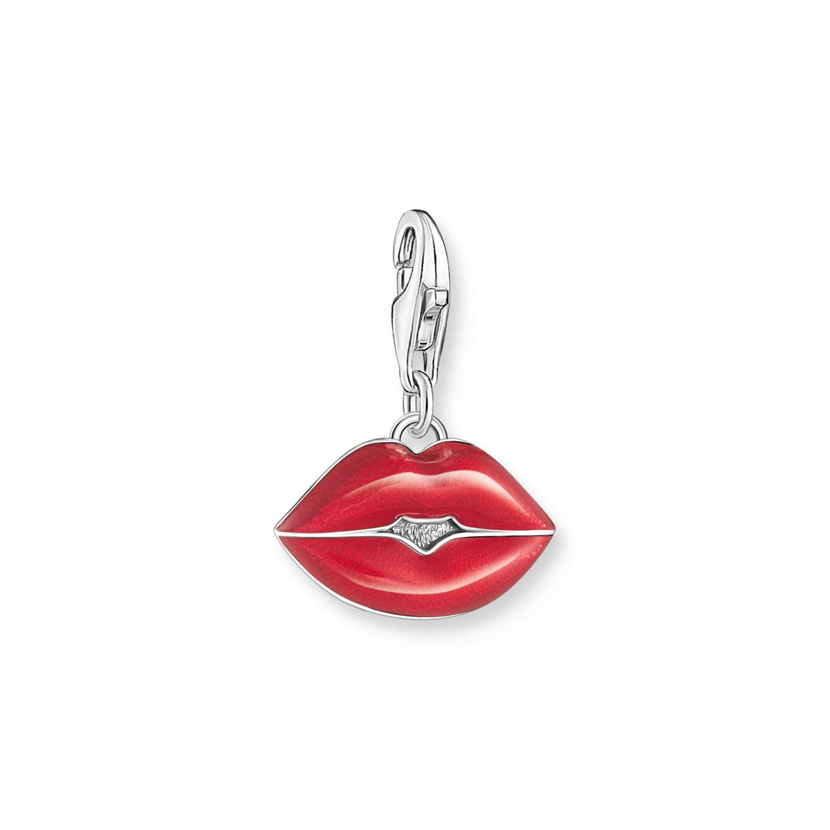 THOMAS SABO Charm Pendant Red Pouting Lips Charm Pendants THOMAS SABO Charmista 