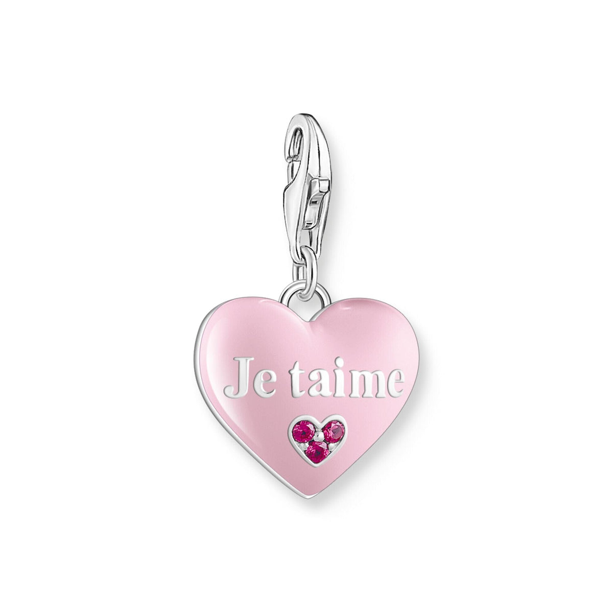 THOMAS SABO Charm Pendant Je T’Aime Heart Charms Thomas Sabo 