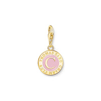 THOMAS SABO Pink & Gold Charmista Coin Charm Pendants THOMAS SABO Charmista 
