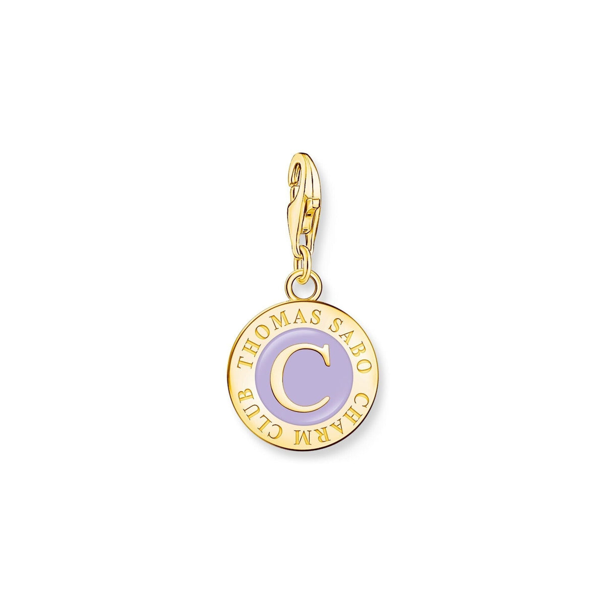 THOMAS SABO Violet Member Coin Charm Charm Pendants THOMAS SABO Charmista 