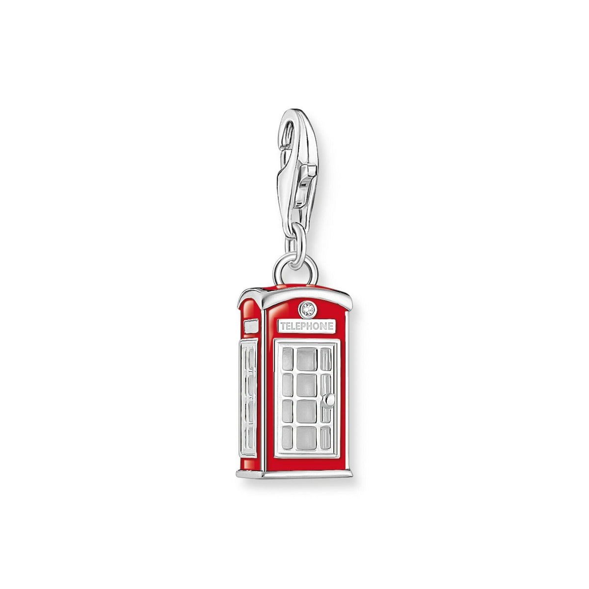 THOMAS SABO Charm Pendant London Telephone Box Charms Thomas Sabo 