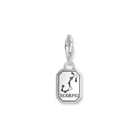 THOMAS SABO Charm Pendant Scorpio Zodiac Sign Silver Charm Pendants Thomas Sabo 