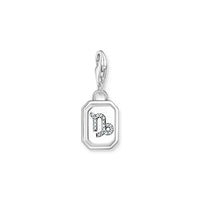THOMAS SABO Charm Pendant Capricorn Zodiac Sign Silver Charm Pendants Thomas Sabo 